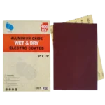 Aluminum oxide wet and dry paper