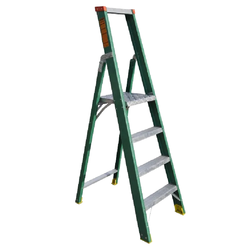 FIBREGLASS-PLATFORM-LADDER.webp Fibreglass Platform Ladder - Image 1
