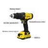 Stanley Fatmax 20V Cordless Hammer Drill - Image 2